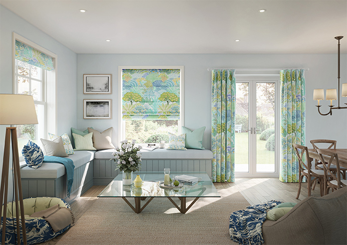 Kolkata Velvet, Spring Mist - Made to Measure Curtain - Image 14